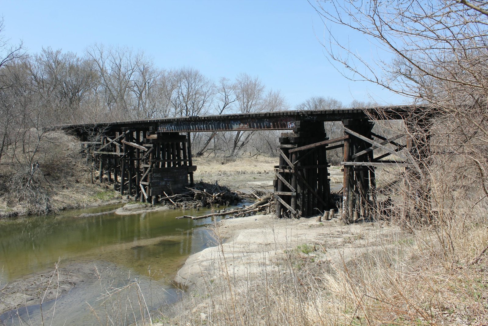 Overview, prior to conversion to trail use